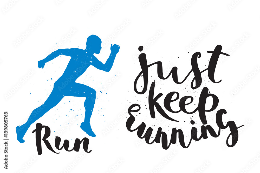 Running man marathon logo jogging emblems label and fitness training athlete symbol sprint motivation badge success work isolated runner vector illustration. Running man marathon logo jogging emblems label and fitness training athlete symbol sprint motivation badge success work isolated runner vector illustration.
