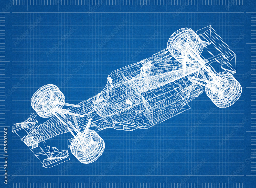 Race Car Blueprints