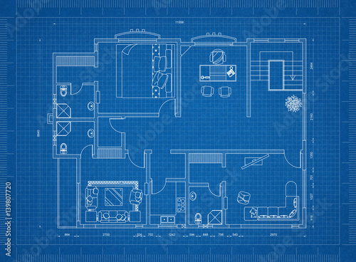 Apartment blueprint