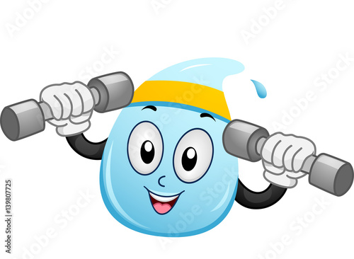 Mascot Water Drop Weights