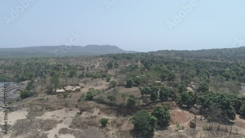 Afrika Guinea Drohne Luftaufnahmen Drone Aerials photo