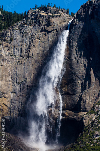 Upper Yosemite fall  Yosemite National Park  California  USA