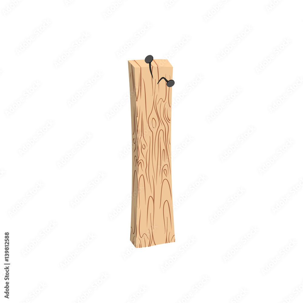 letter I wood board font. plank and nails alphabet. Lettering of boards. Country chipboard ABC letter I wood board font. plank and nails alphabet. Lettering of boards. Country chipboard ABC