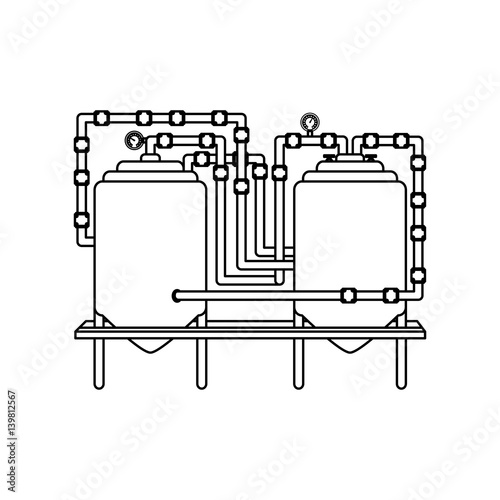 Beer and brewery icon vector illustration graphic design