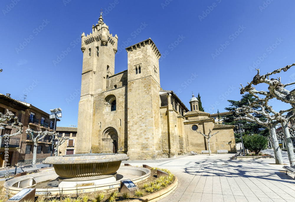 Savior church, Ejea de los Caballeros (Spain)