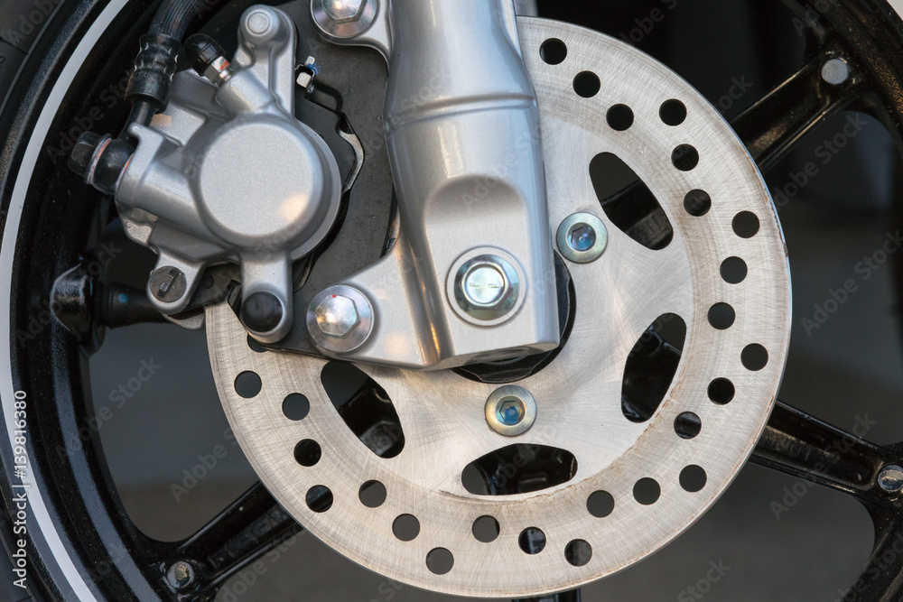 New motorcycle brake disc New motorcycle brake disc