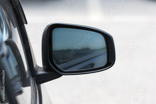 Car rear view mirror © neonnspb