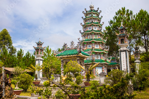 Linh Son Pagoda in Da Lat  Vietnam