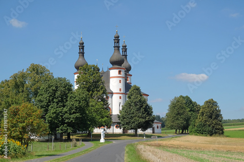 Die Dreifaltigkeitskirche Kappl bei Waldsassen in Bayern, Deutschland