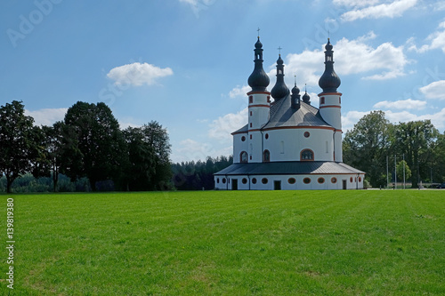 Die Dreifaltigkeitskirche Kappl bei Waldsassen in Bayern, Deutschland