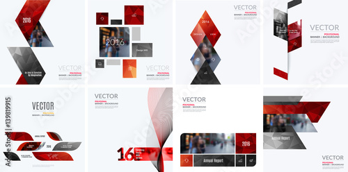 Wallpaper Mural Business vector design elements for graphic layout. Modern abstr Torontodigital.ca