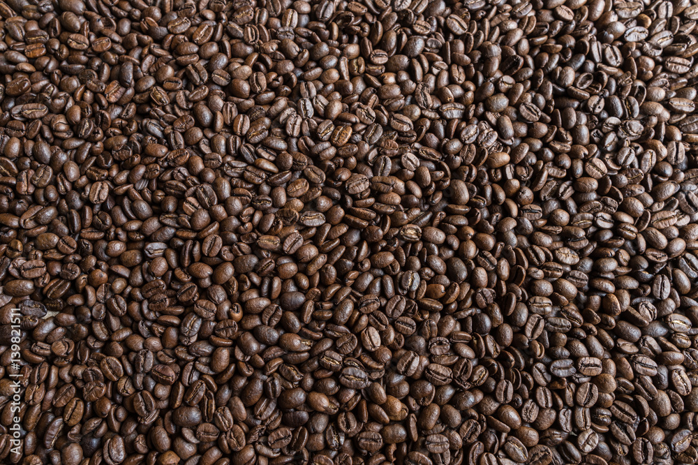 roasted coffee beans, can be used as a background roasted coffee beans, can be used as a background
