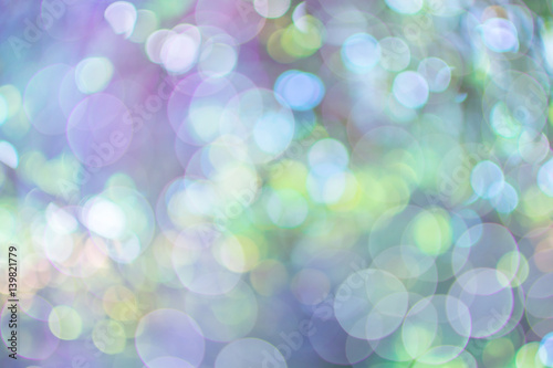 bokeh colorful background