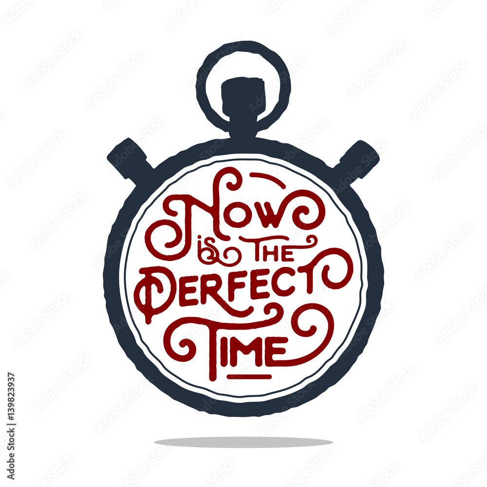 Hand drawn inspirational badge with textured countdown timer vector illustration and Hand drawn inspirational badge with textured countdown timer vector illustration and