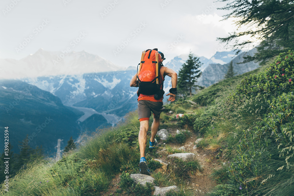 Mountain Trail Running in the European Alps Mountain Trail Running in the European Alps