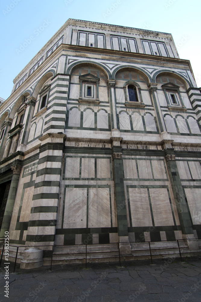 view of Baptistery of San Giovanni in florence