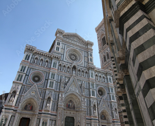 view of Cathedral of Santa Maria del Fiore in Florence