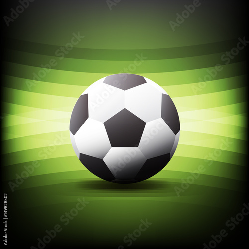 Creative Football and Soccer Design Vector Illustration