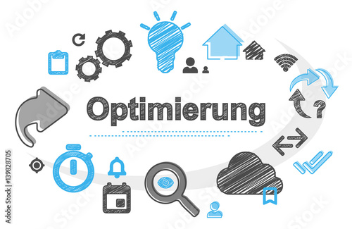 Optimierung | Scribble Concept