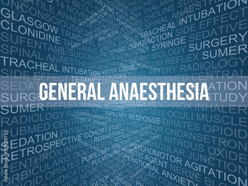 General anaesthesia photo