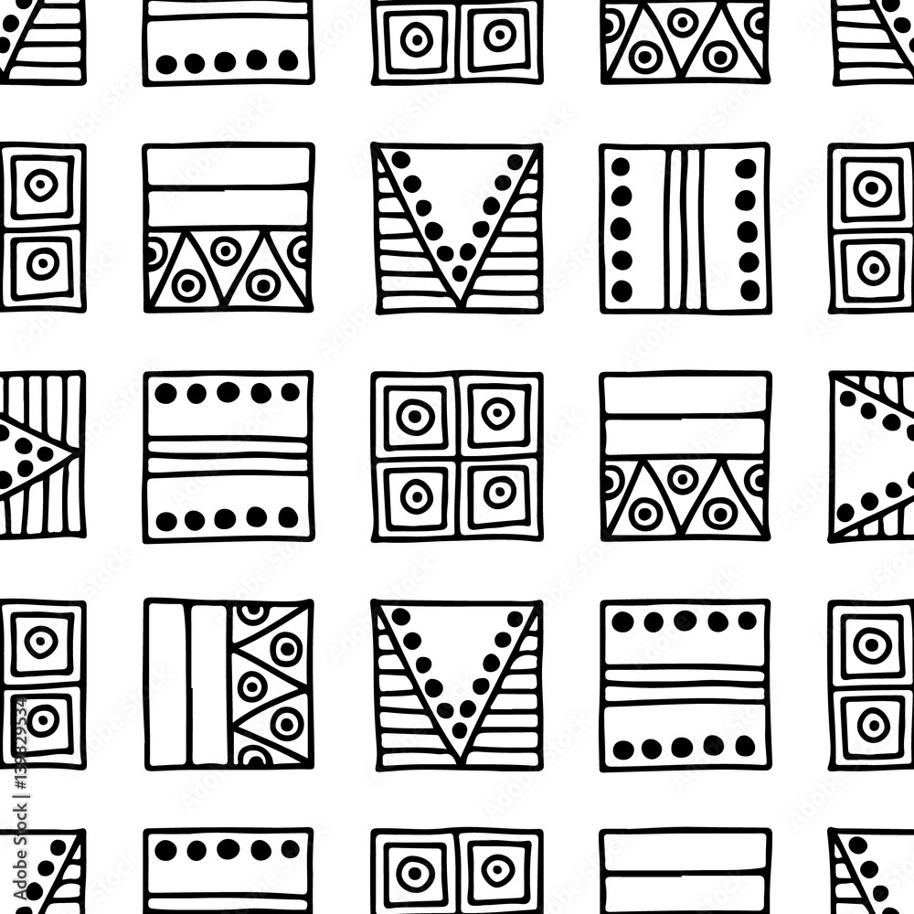 Vector seamless pattern, graphic illustration Vector seamless pattern, graphic illustration