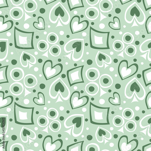 Vector seamless pattern, graphic illustration