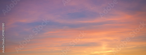 sunset sky © Vicky