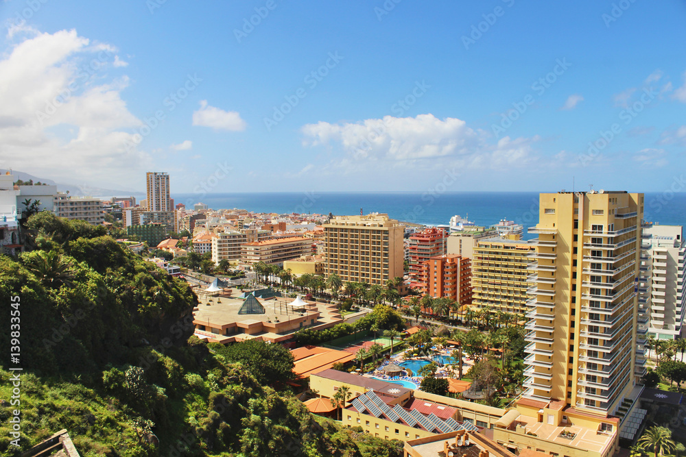 Fototapeta premium Puerto de la Cruz, Tenerife
