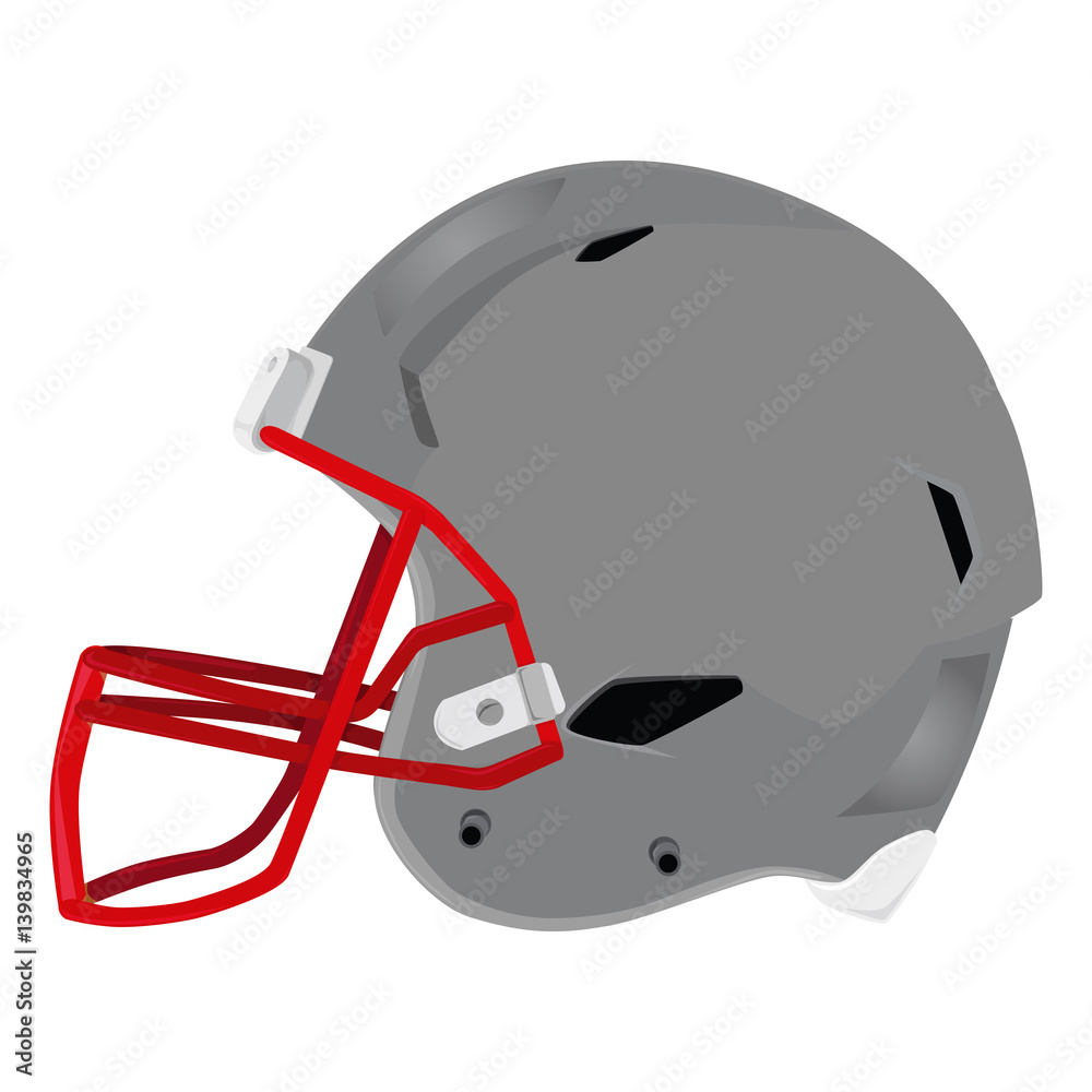 Fototapeta premium Modern Football Helmet