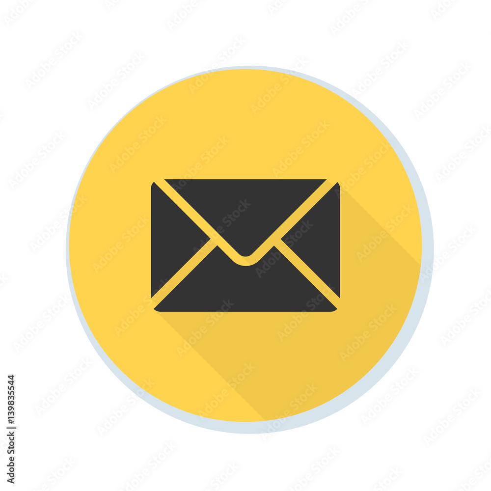 Mail button illustration