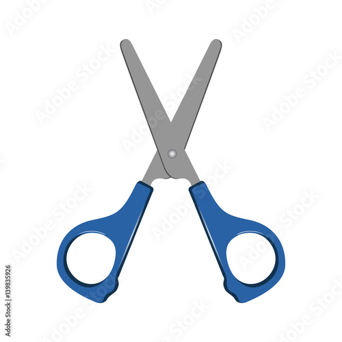 Isolated scissors icon