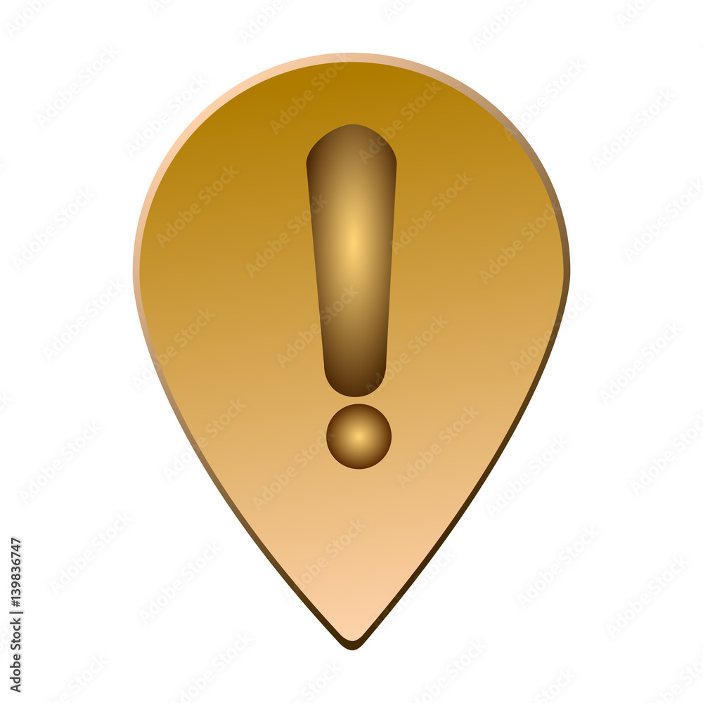 Isolated map pin Isolated map pin