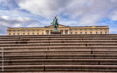 Canvas Print Royal Palace Oslo
