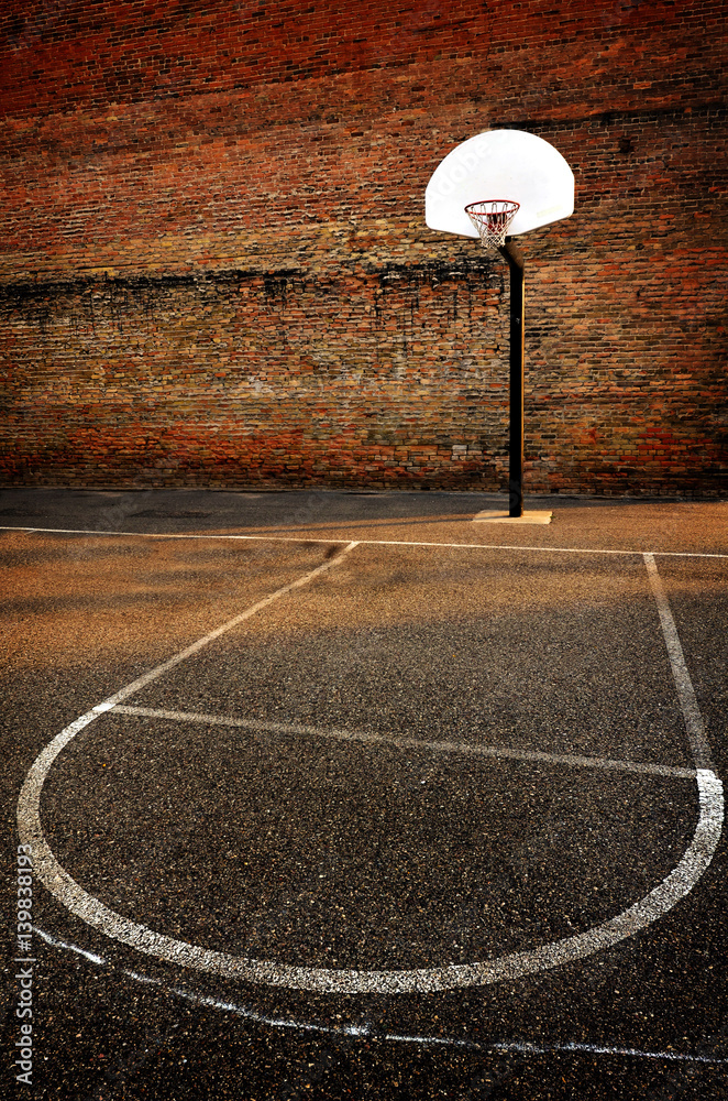 Obraz premium Urban Basketball Street Ball Outdoors