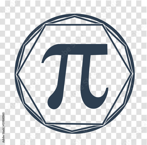 Icon  Pi day black