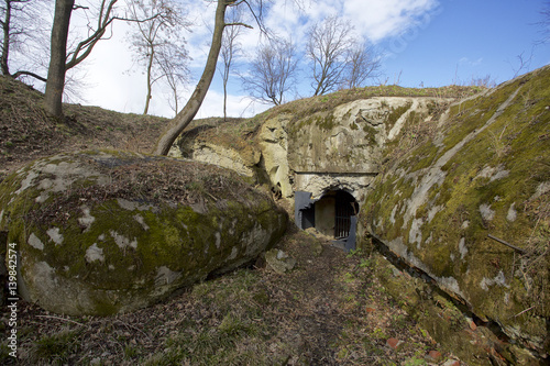 Przemyśl Fortress from the I word war. The ruins of the X. Armoured Fort 