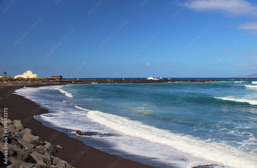 Playa de Martiánez, Puerto de la Cruz, Tenerife