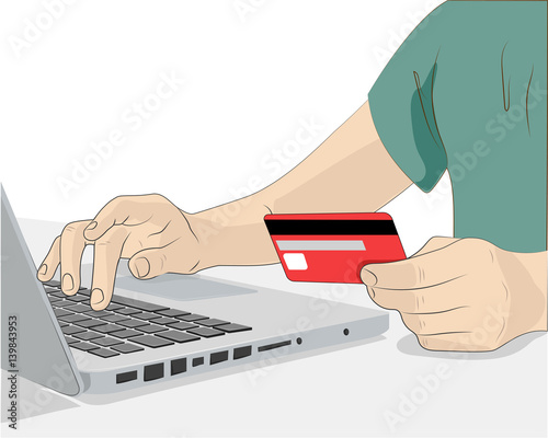 Paying with credit card online