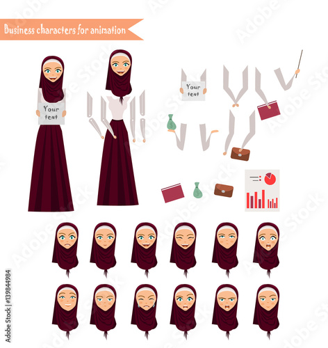 Business Woman for animation
