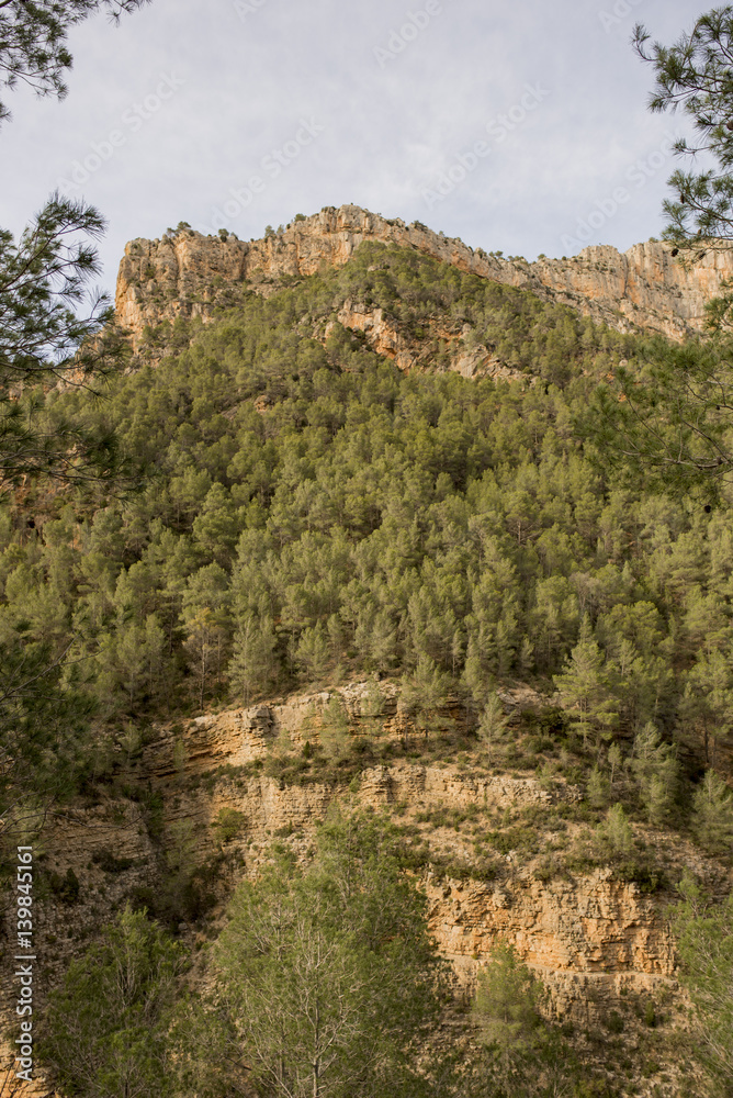 Landscape around Ludiente in Castellon Landscape around Ludiente in Castellon
