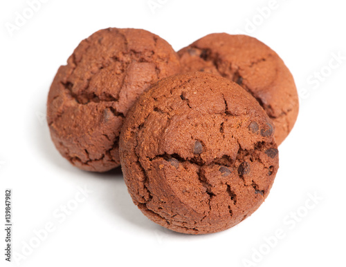 Group of brown cookies