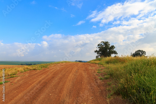 Empty dirt road