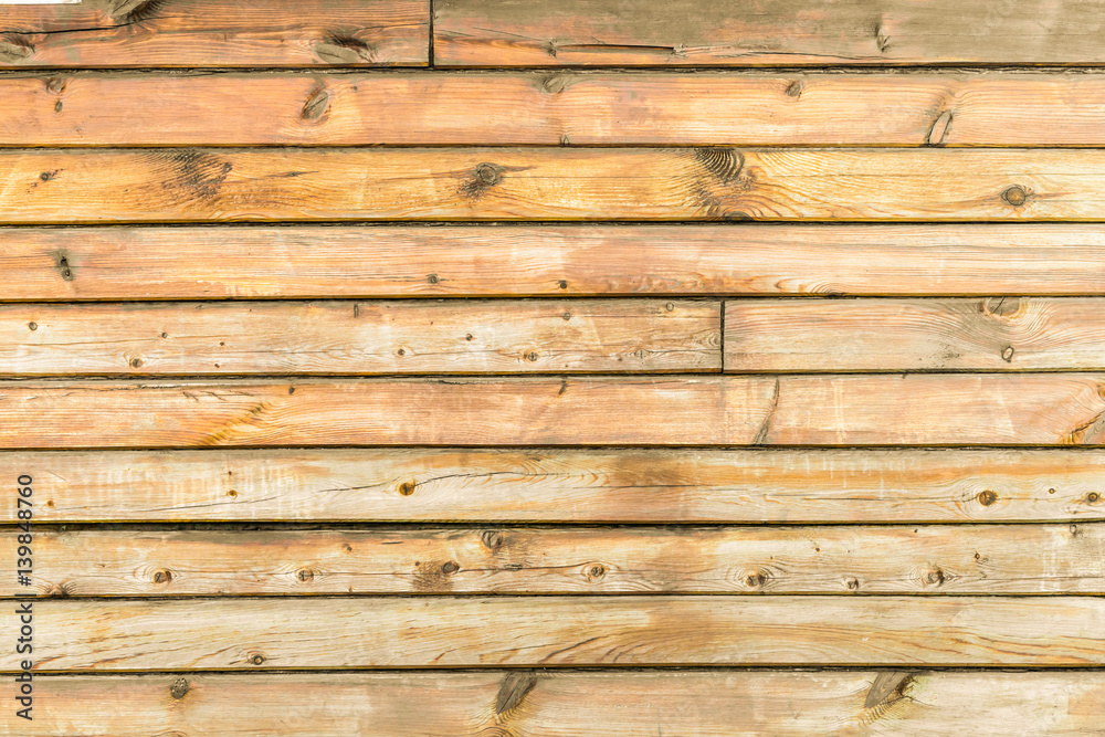 The texture of a log wall The texture of a log wall