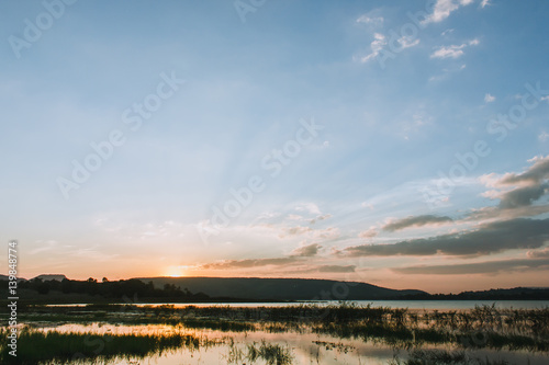 Subpradoo Reservoir in thailand