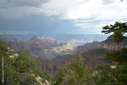 clouds above Grand Canyon