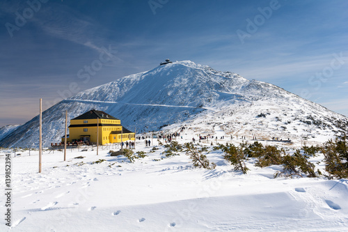 Karkonosze / Krkonose Mountains in Winter, Mount Sniezka, Poland, Czech republic