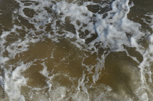Foamy sea water © Grzegorz Lenkiewicz