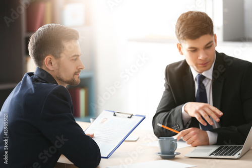 HR manager interviewing you...