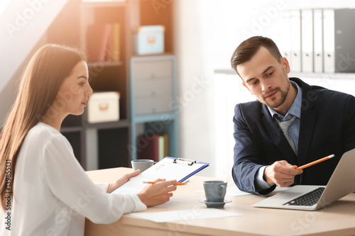 HR manager interviewing you...