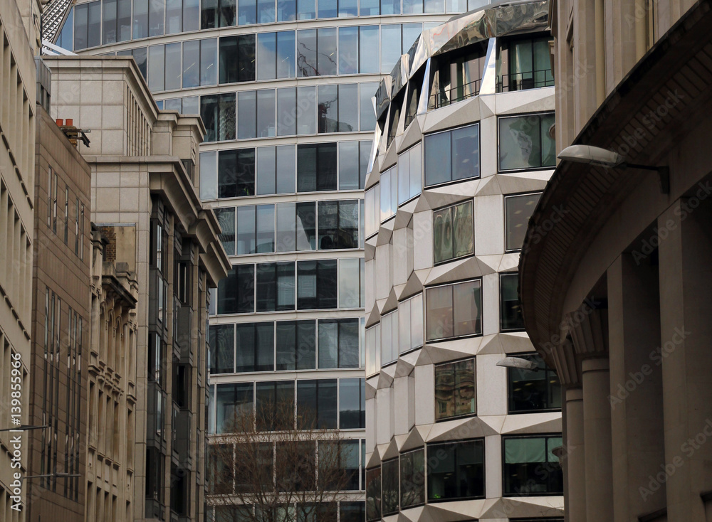 Fototapeta premium Modern architecture in the finance district of London